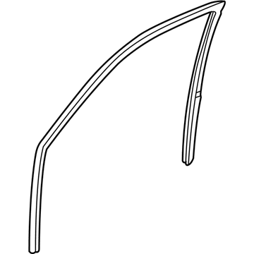 Honda 72235-SEA-003 Channel, Right Front Door Run