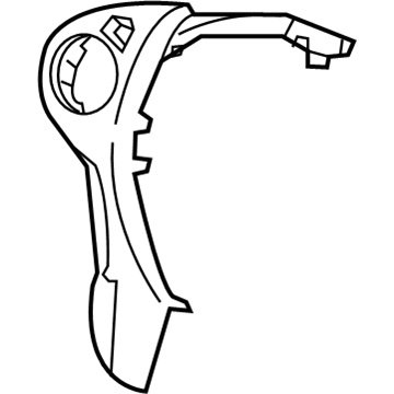 Honda 78542-TG7-A43ZA Garnish L *NH900L*