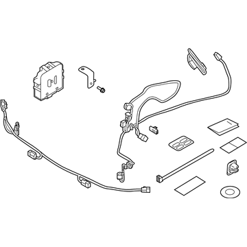 Honda Clarity Fuel Cell Parking Assist Distance Sensor - 08V67-TRT-100A