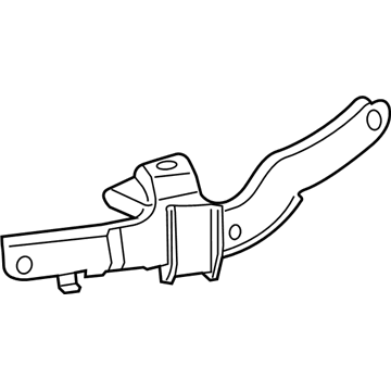 38251-T3V-A00 Honda Bracket, Relay Box (FR) Illustration 1 of 1