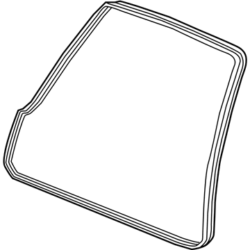 Honda 74440-SCA-E01 Weatherstrip, Tailgate