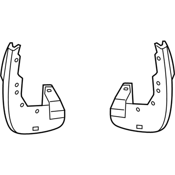 Honda CR-V Mud Flaps - 08P08-SWA-100