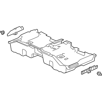 83302-T3Z-A01ZA Honda Carpet As*NH167L* Illustration 1 of 1