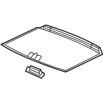 Honda 70600-TZ5-A03ZC SUNSHADE *YR507L*