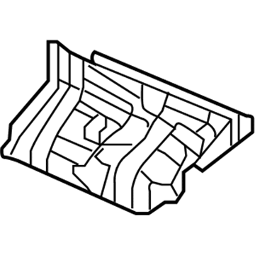 Honda 77450-TR6-A00ZA Duct Assy., Center Joint *Tblack* (BLACK)