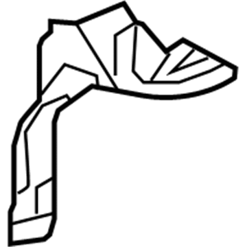 17668-TA0-A01 Honda Cover, Fil Pipe Illustration 1 of 1