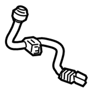 Honda 01466-TK4-A00 Set, Rear Brake Hose