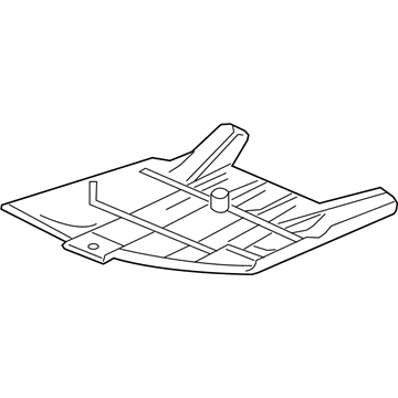 Honda 74560-T3V-A01 Cover Assy., L. FR. Floor (Lower)