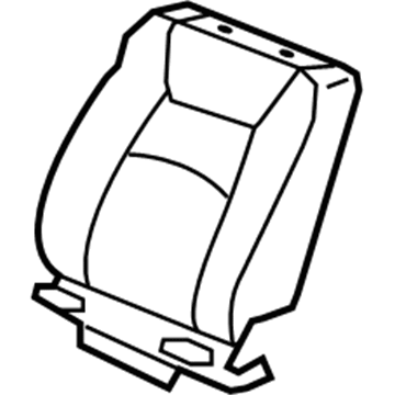 04815-SJC-A30ZA Honda Cover, Driver Side Trim (Green) Illustration 1 of 1