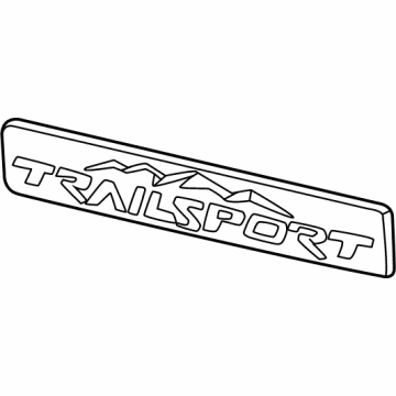 2023 Honda Pilot Emblem - 75732-T90-A01
