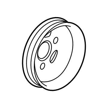 Honda Civic Water Pump Pulley - 19224-66V-A01