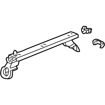 81670-S82-A15 Honda Left Slide Adjuster (Inner) Illustration 1 of 1