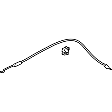 2017 Honda Accord Hybrid Door Latch Cable - 72173-T2A-A01
