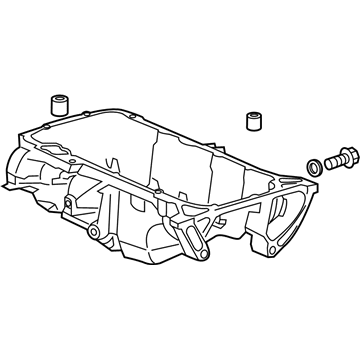 2017 Honda Accord Hybrid Oil Pan - 11200-5K1-A00