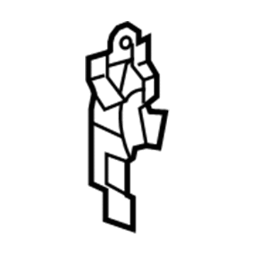 Honda 72139-SAA-G01 Protector, R. FR. Door Knob Rod