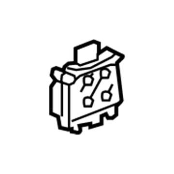 72241-SLN-A00 Honda Pad, FR. Door Illustration 1 of 1