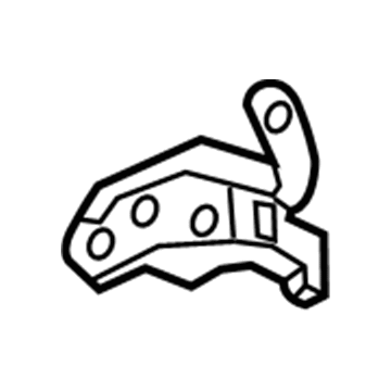 67450-T0A-A01ZZ Honda Left Front Door Hinge (Upper) Illustration 1 of 1