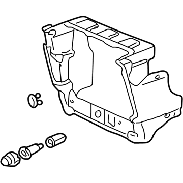 2002 Honda Odyssey Consoles - 77290-S0X-A01ZB