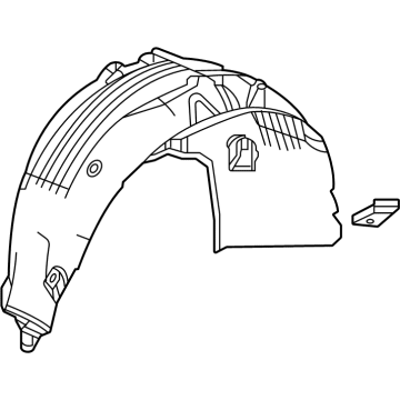 Honda CR-V Hybrid Wheelhouse - 74550-3A0-A00