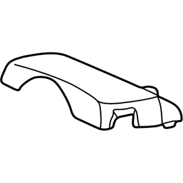 Honda 77350-S0K-A00ZC Cover Column *YR164L*