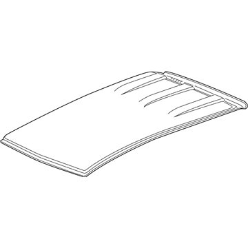 62100-S10-A20ZZ Honda Roof Panel Illustration 1 of 1