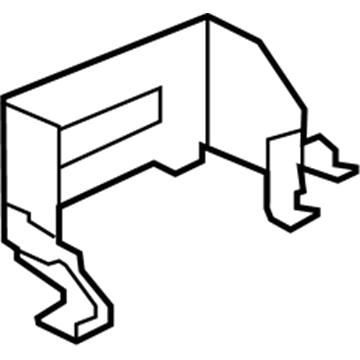 39111-SWA-000 Honda Bracket, CD Changer Illustration 1 of 1
