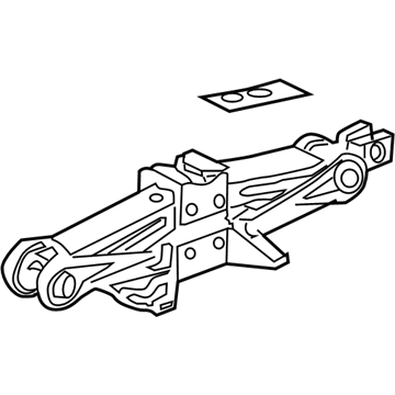89310-SDR-A01 Honda Pantograph Jack Assembly Illustration 1 of 1