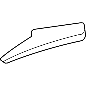 Honda 83730-SNC-A01ZB Armrest, Right Rear Door Lining (Pearl Ivory)
