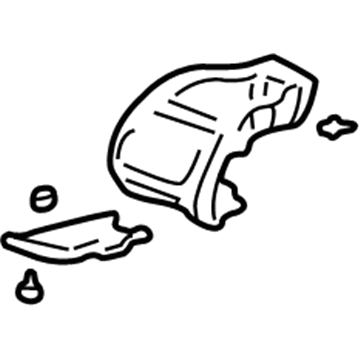 77620-S84-A01ZD Honda Outlet Assy., Driver *NH264L* (CLASSY GRAY) Illustration 1 of 1