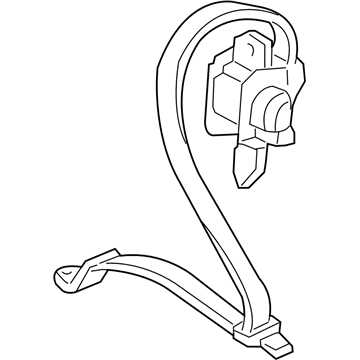 04827-S5T-A00ZA Honda Outer St, Rear (Graphite Black) Illustration 1 of 1