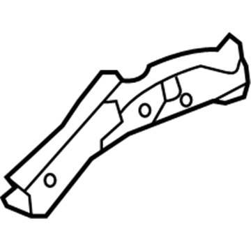 Honda 60613-TF0-G00ZZ Extension, R. FR. Shock Absorber
