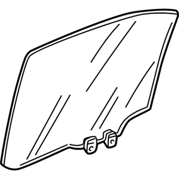 2004 Honda Civic Auto Glass - 73450-S5B-J10