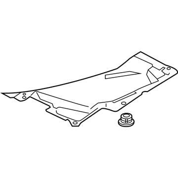 Honda 74141-T2A-A00 Insulator,Hood