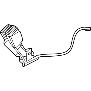 Honda 04826-3A0-A00ZA BUCKLE SET *NH900L*
