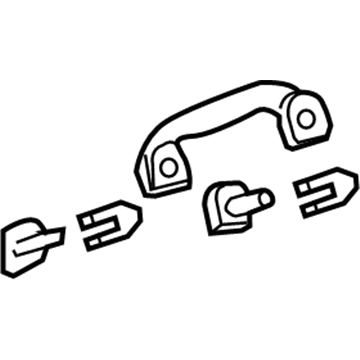 Honda 83240-SNA-A01ZQ Grab Rail Assy. *YR400L* (SIENNA BEIGE)