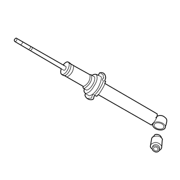 2007 Honda Accord Hybrid Shock Absorber - 52611-SDR-A02