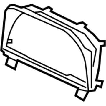 2008 Honda Civic Gauge Trim - 78155-SVA-A01