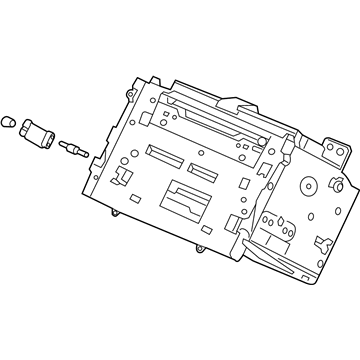 39171-T3L-A93 Honda B-Box Assy., Base Illustration 1 of 1