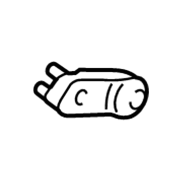 Honda 82457-S9V-A01ZA Cover, R. RR. Seat Belt Stay *G59L* (MEDIUM FERN)