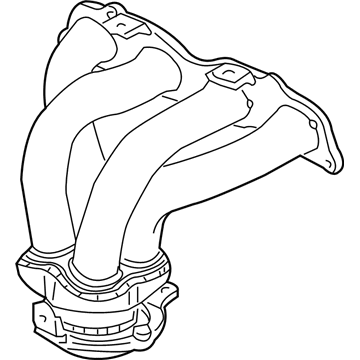 18100-RBB-010 - Genuine Honda Exhaust Manifold