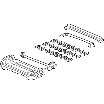 Honda 81539-SDA-L01 Frame, FR. Seat Cushion (TS Tech)