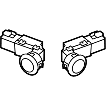 2009 Honda Accord Parking Assist Distance Sensor - 08V67-TE0-160K