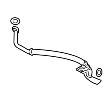 Honda 80311-T3W-A11 Hose Complete, Suction