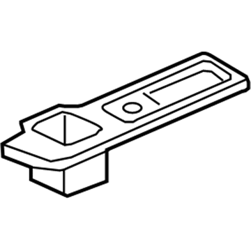 Honda 83723-SJC-A01ZA Panel, R. RR. Door Switch *NH598L* (ATLAS GRAY)