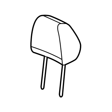 81340-TYA-A61ZF - Genuine Honda HEADREST *R188L*
