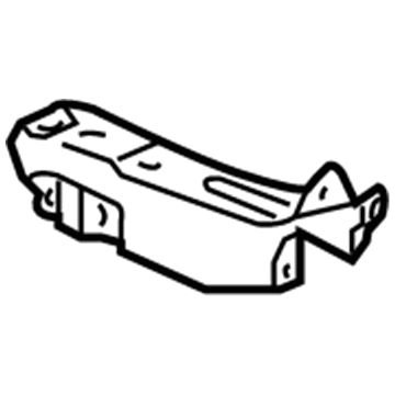Honda 65715-TE0-A00ZZ Gusset, R. Middle Crossmember
