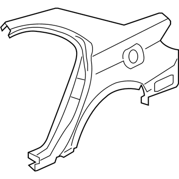 04636-SJA-A91ZZ Honda Panel Set R,RR Ou Illustration 1 of 1