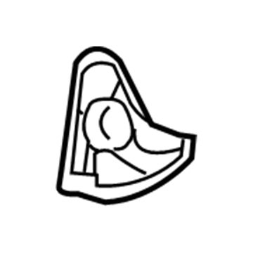 81513-S0X-A21ZF Honda Cover, FR. Seat Height Device (Inner) *G59L* (MEDIUM FERN) Illustration 1 of 1