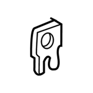 82217-SHJ-A01 Honda Plate Illustration 1 of 1