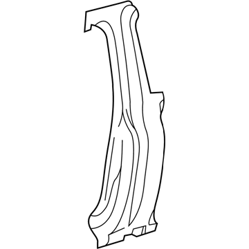 Honda 63610-S00-A12ZZ Stiffener, L. Center Pillar